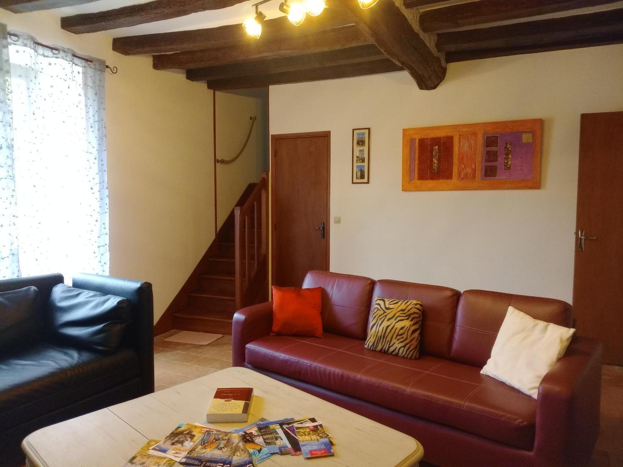 Vila Aux Acacias Braye-sous-Faye Exteriér fotografie