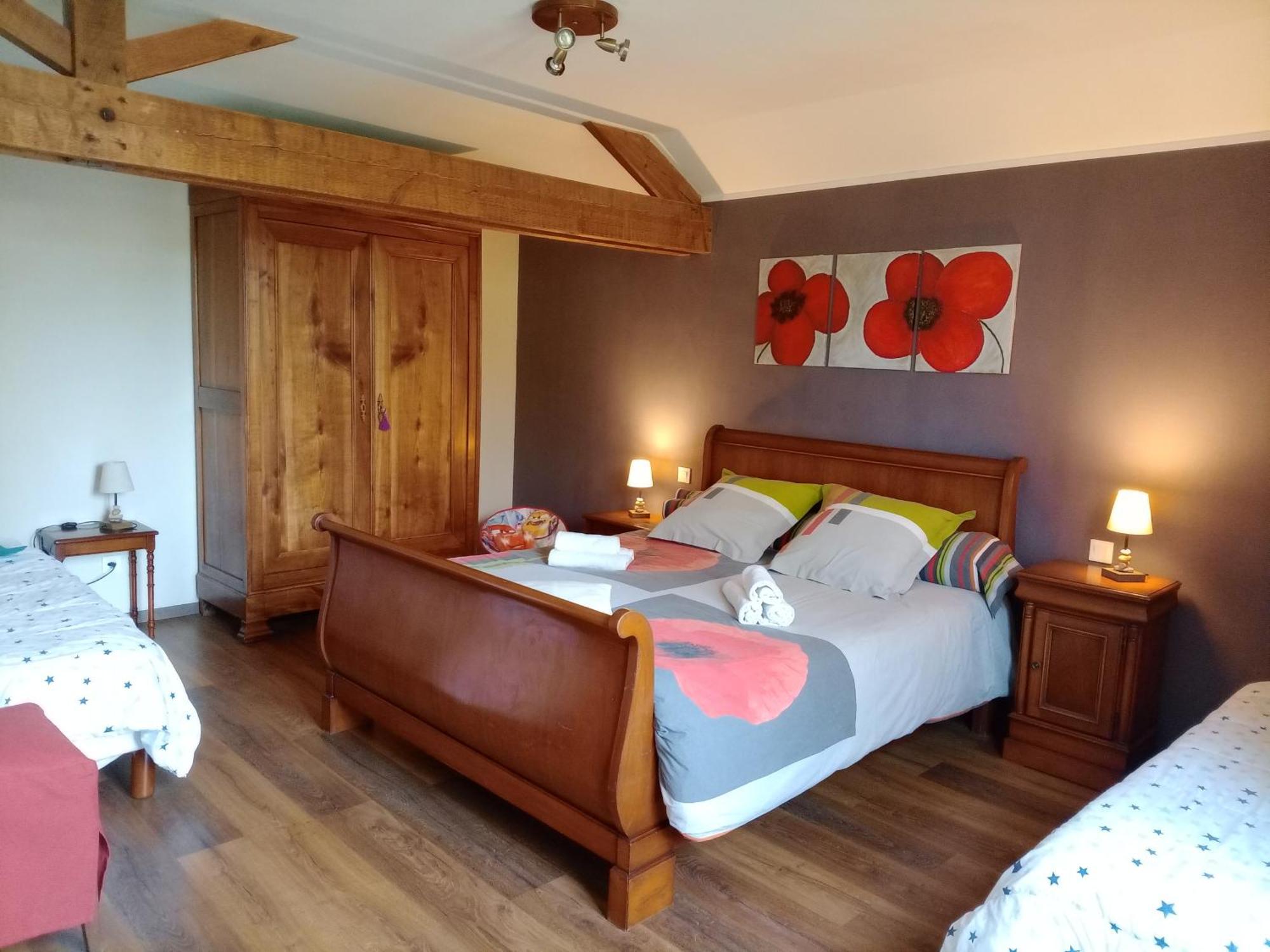 Vila Aux Acacias Braye-sous-Faye Exteriér fotografie